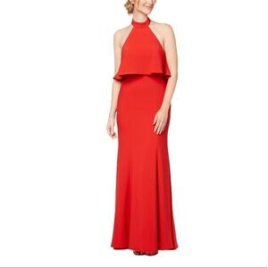 Women's NWT Xscape Red Formal Dress